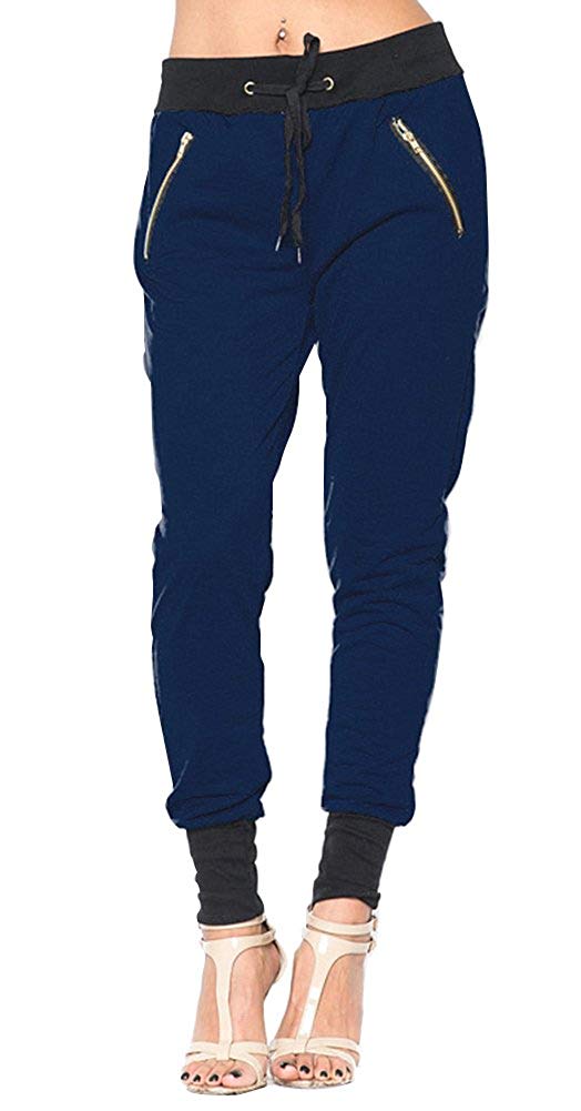 Cotton Jogger Pants for Women (with Pockets) in Many Colors