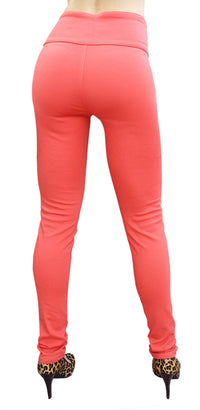 Solid Color Button Front High Waist Skinny Jeans