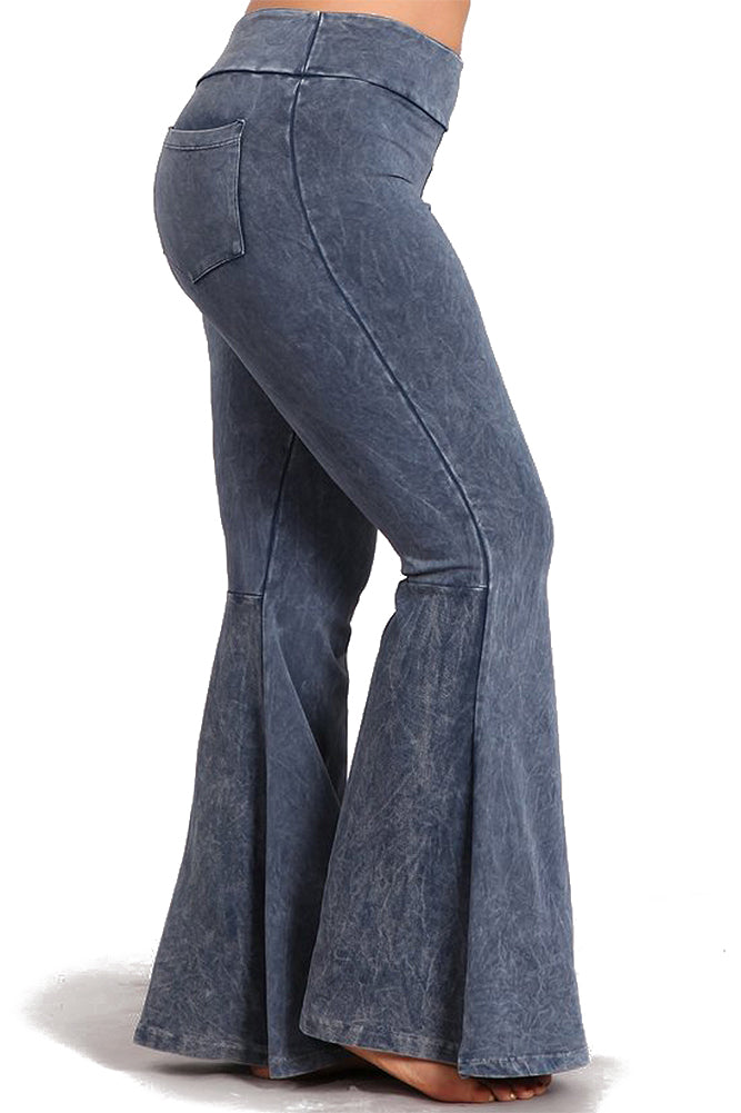 WOMENS PLUS SIZE BELL BOTTOMS